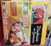 Mängden socker i Kit pour Fajitas Crispy Chicken