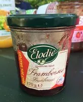 Mängden socker i Confiture de framboises Elodie