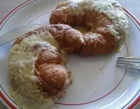 Mängden socker i Croissant au jambon