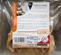 Mängden socker i Friand à la viande