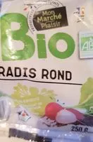 Mängden socker i Radis rond bio