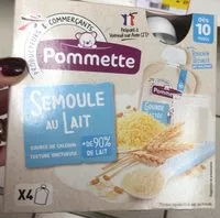Mängden socker i Semoule au lait