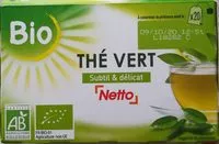 Mängden socker i Thé vert subtil et délicat