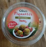 Mängden socker i Olives piquantes dénoyautées