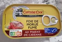 Mängden socker i Foie de morue fumé au piment de Cayenne