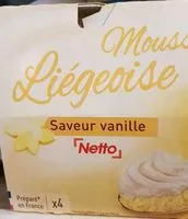 Mängden socker i Mousse liégeoise vanille