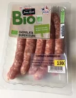 Mängden socker i Chipolata supérieure bio