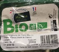 Mängden socker i Champignons blancs de paris