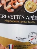 Mängden socker i Crevettes apéro sauce truffe