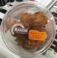 Mängden socker i Suppli di rizo