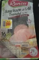 Mängden socker i Saucisson a l'ail