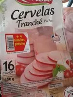 Mängden socker i Cervelas tranché