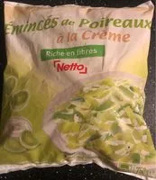 Mängden socker i Emincés de poireaux a la crème