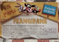 Mängden socker i Galette frangipane