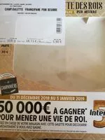 Mängden socker i Galette des rois