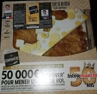 Mängden socker i Galette des rois pur beurre Frangipanne