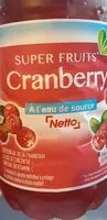 Mängden socker i Super fruit cramberry
