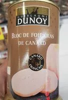 Mängden socker i Bloc foie gras canard