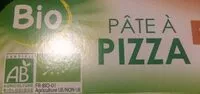 Mängden socker i Pâte à pizza bio