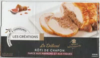 Mängden socker i Rôti de chapon - Farce aux marrons et aux figues - congelé - Le Délicat - 800 g