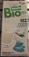 Mängden socker i Boisson riz coco bio