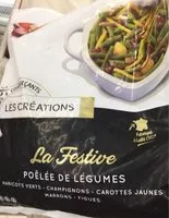 Mängden socker i Poêlée de légumes