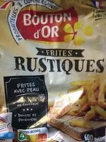 Mängden socker i Frites rustiques