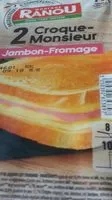 Mängden socker i Croque-monsieur  Jambon fromage