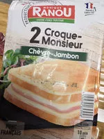 Mängden socker i Croque Monsieur chèvre-jambon