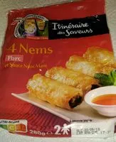 Mängden socker i Nems porc et sauce nuoc mam