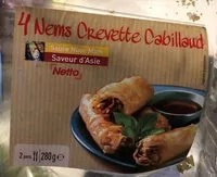 Mängden socker i Nems crevette cabillaud