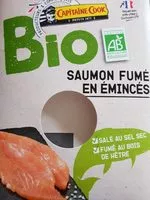 Mängden socker i Emincés de saumon fumé BIO