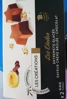 Mängden socker i Étoiles glacées crème brûlée chocolat