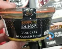 Mängden socker i Foie gras de canard entier