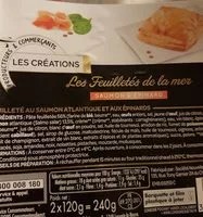 Mängden socker i Feuilleté de la mer