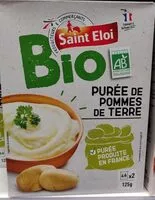 Mängden socker i Purée de pommes de terre bio