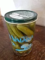 Mängden socker i Cornichons extra fins au vinaigre