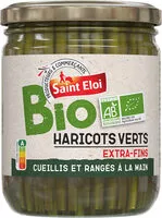Mängden socker i Haricots verts extra-fins BIO