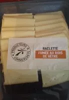 Mängden socker i Raclette fumée au bois de hêtre