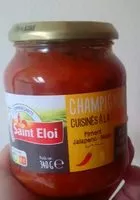 Mängden socker i Champignons cuisinés à la mexicaine