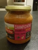 Mängden socker i Champignons cuisinés à l'indienne