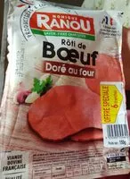 Mängden socker i Rôti de Bœuf doré au four