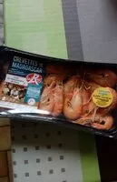 Mängden socker i Crevettes entières cuites refrigerees