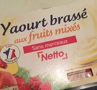 Mängden socker i Yaourt Brassé aux fruits mixés, sans morceaux