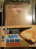 Mängden socker i Galette de blé noir Jambon Emmental