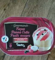 Mängden socker i Glace  façon Panna Cotta fruits rouges