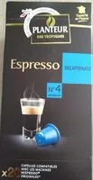 Mängden socker i Expresso Decaffeinato