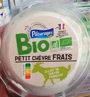 Mängden socker i Petit chèvre frais Bio