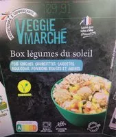 Mängden socker i Box légumes du soleil