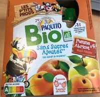 Mängden socker i Compote gourde pomme abricot